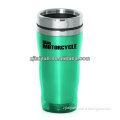 color full sales promotion stainless steel and plstic cup